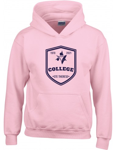 SWEATSHIRT CAPUCHE ROSE ENFANT - COLLEGE ST THERESE
