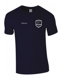 TEE SHIRT HOMME PRENOM SAINT GABRIEL BLEU 2