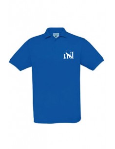 polo homme NDS bleu roi