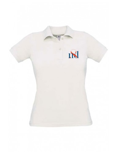 polo femme NDS blanc