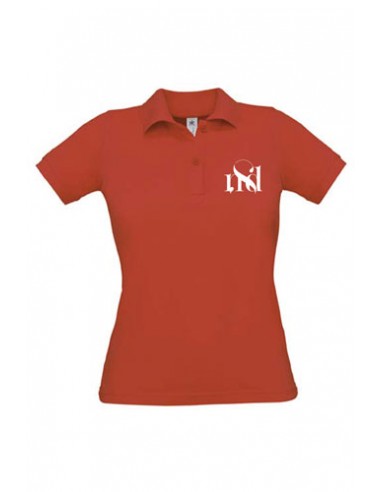 polo femme NDS rouge