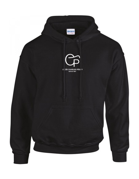 Sweat capuche charles péguy - Noir