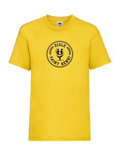 TEE SHIRT - ENFANT - SAINT HENRI - TORSE - JAUNE
