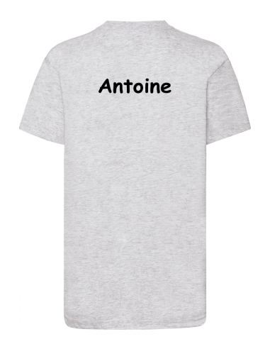 TEE SHIRT - ENFANT - SAINT HENRI - DOS - GRIS