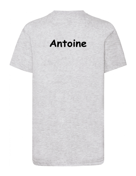 TEE SHIRT - ENFANT - SAINT HENRI - DOS - GRIS