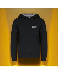 SWEAT CAPUCHE BICOLORE ST JO NAVY GRIS