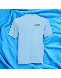 tee shirt st jo bleu ciel