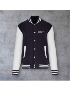 Veste campus St Jo noir blanc