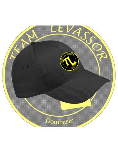 Casquette team levasseur devant noire