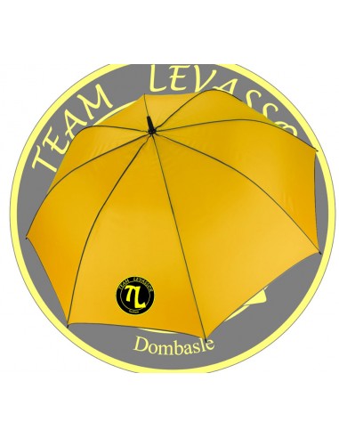 Grand parapluie golf jaune team levassor