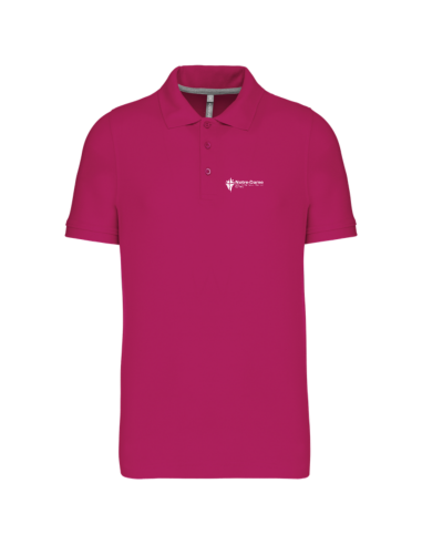 ND LE PELTRE - POLO MC H - FUCHSIA