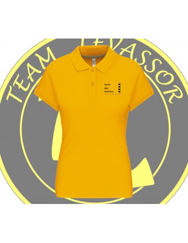 POLO TEAM LEVASSOR COEUR JAUNE