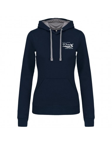 sweat contraste navy F 49122