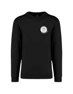 Sweat col rond JDLM Savenay coeur rose pâle 2