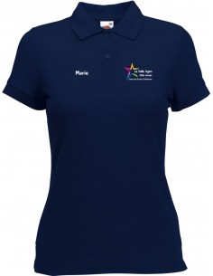 polo femme felix aunac deep navy