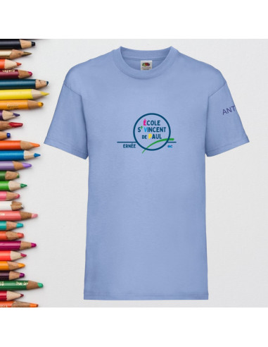 TS - SVDP Ernée - Bleu Ciel - prénom