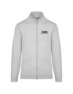 VESTE MOLLETON ZIPPE -...