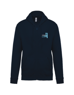 SWEAT CAPUCHE ZIPPPE -...