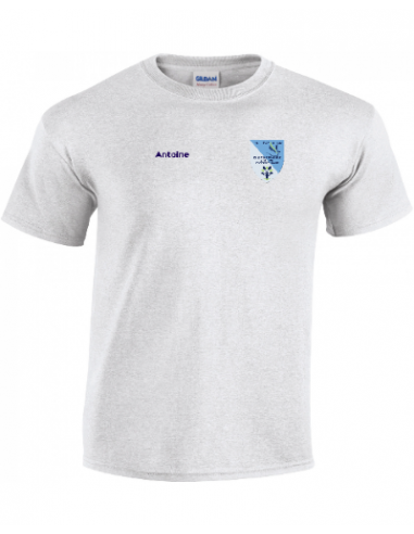 tee shirt homme prénom ash logo couleur sillé