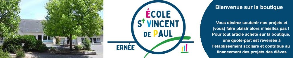 ECOLE SAINT VINCENT DE PAUL  | Ernée| Vêtements personnalisés