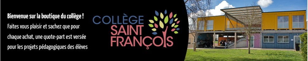 Collège Saint François| Les Hauts d'Anjou| Vêtements personnalisés
